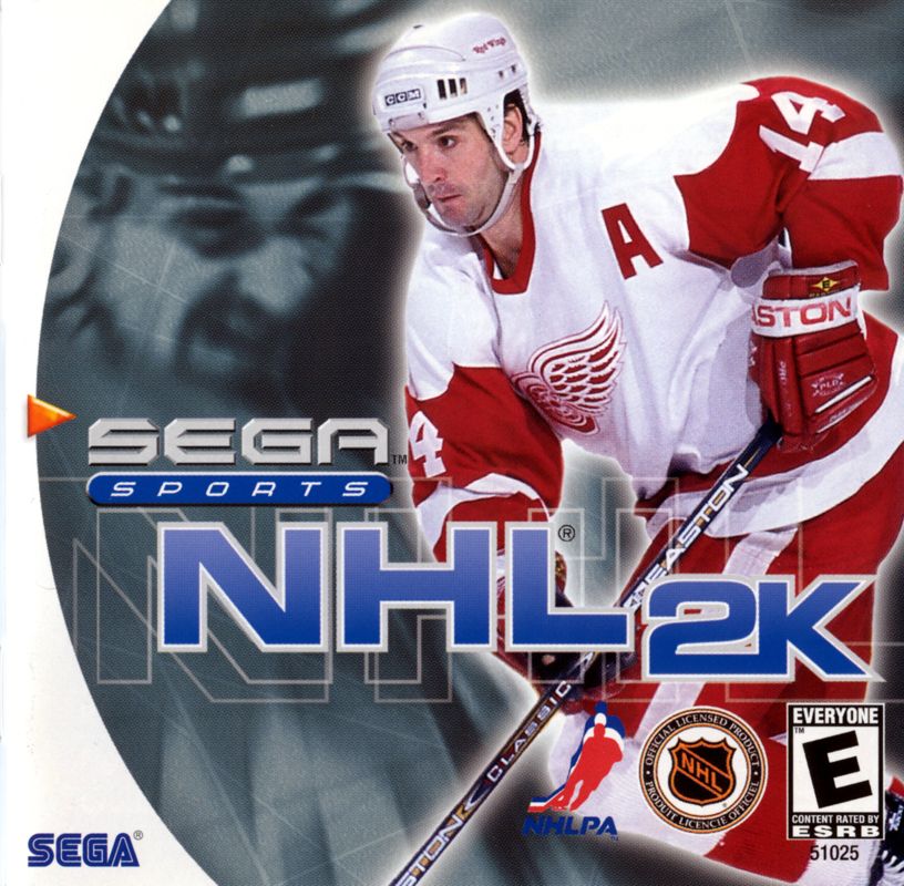 NHL 2K box art for Sega Dreamcast